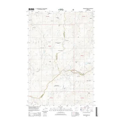 2014 Map of Three Brothers, 2014 Print