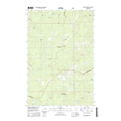 2017 Map of Three Brothers, 2017 Print