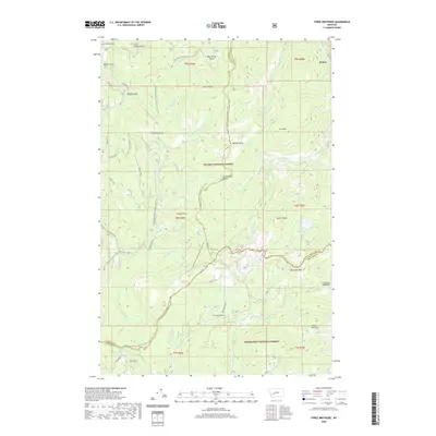 2020 Map of Three Brothers, 2020 Print