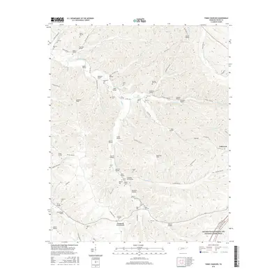 2016 Map of Three Churches, 2016 Print