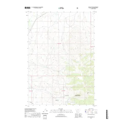 2020 Map of Three Eagles Peak, 2020 Print
