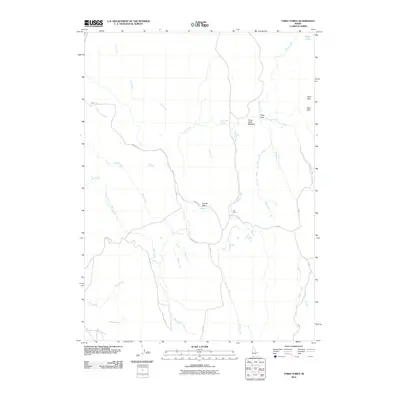 2010 Map of Three Forks, 2010 Print