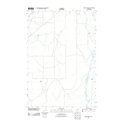 2011 Map of Three Forks SE, 2011 Print