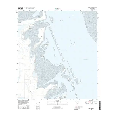2016 Map of Three Islands, 2016 Print