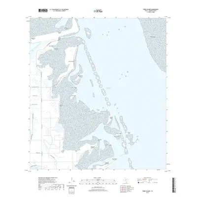 2019 Map of Three Islands, 2019 Print