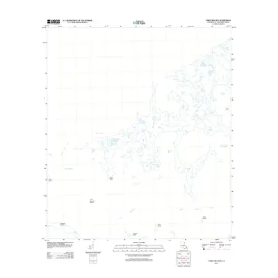 2012 Map of Three Mile Bay, 2012 Print