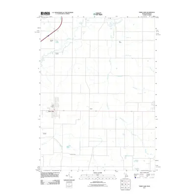 2011 Map of Three Oaks, 2011 Print