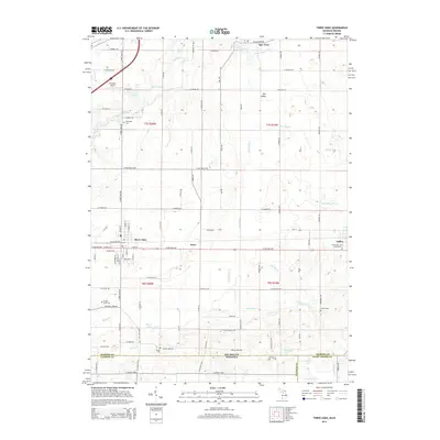 2014 Map of Three Oaks, 2014 Print