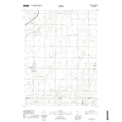 2019 Map of Three Oaks, 2019 Print