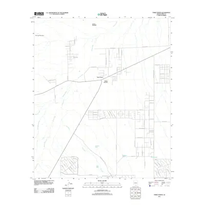2011 Map of Three Points, 2011 Print