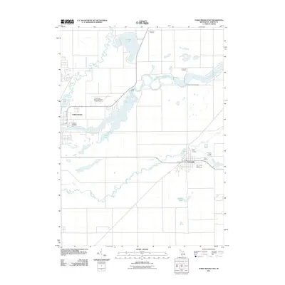 2011 Map of Three Rivers East, 2011 Print