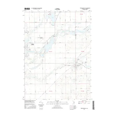 2017 Map of Three Rivers East, 2017 Print