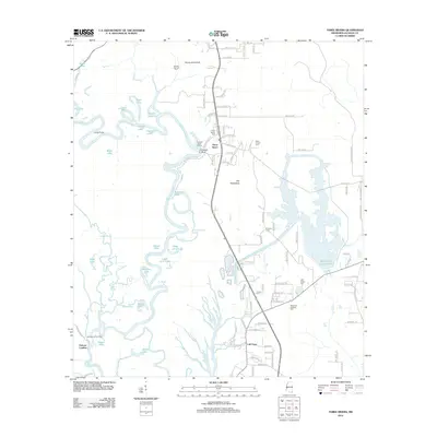 2012 Map of Three Rivers, 2012 Print
