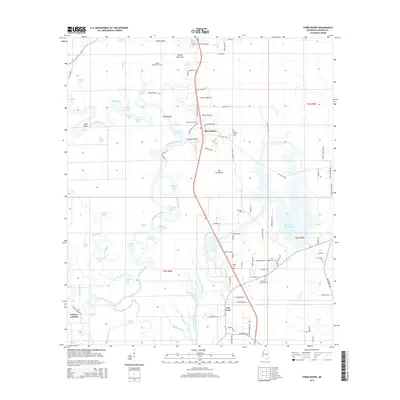 2015 Map of Three Rivers, 2015 Print