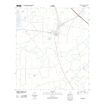 2010 Map of Three Rivers, 2010 Print