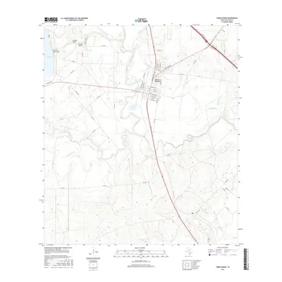 2016 Map of Three Rivers, 2016 Print
