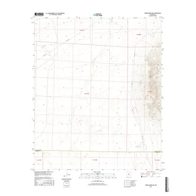 2017 Map of Three Rivers NW, 2017 Print