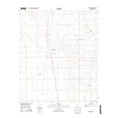 2013 Map of Three Rivers, 2013 Print
