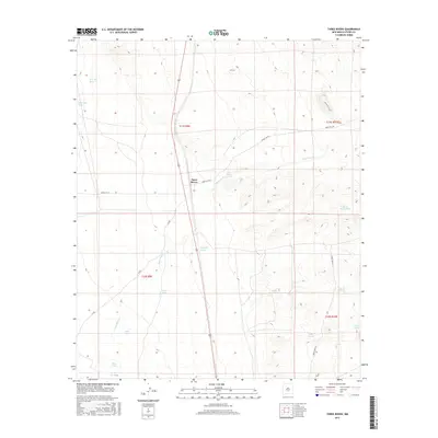 2017 Map of Three Rivers, 2017 Print