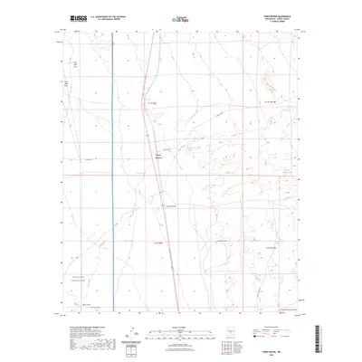 2023 Map of Three Rivers, 2023 Print