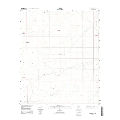 2013 Map of Three Rivers SW, 2013 Print