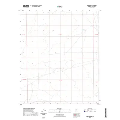 2020 Map of Three Rivers SW, 2020 Print