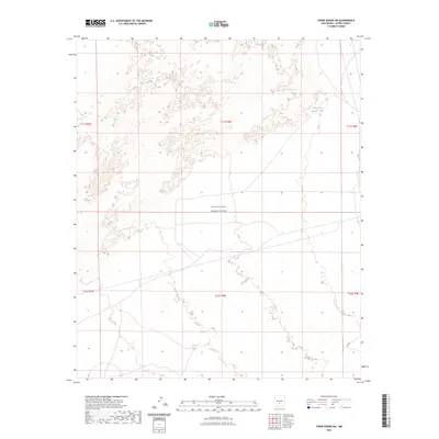 2023 Map of Three Rivers SW, 2023 Print