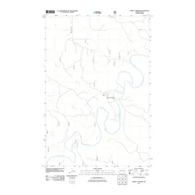 2011 Map of Three V Crossing, 2011 Print
