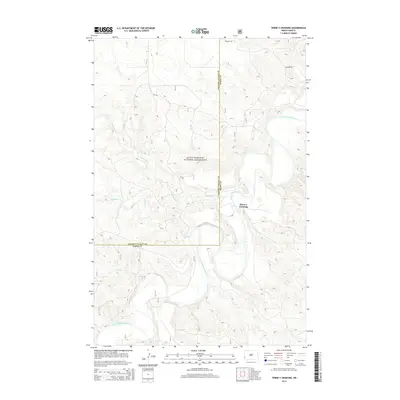 2014 Map of Three V Crossing, 2014 Print