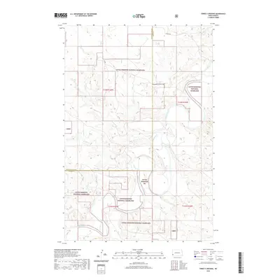 2020 Map of Three V Crossing, 2020 Print