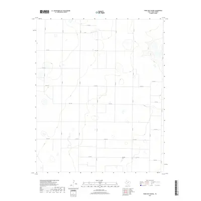 2019 Map of Three Way School, 2019 Print