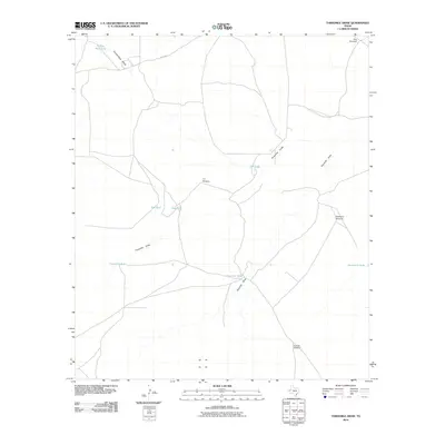2010 Map of Threemile Draw, 2010 Print