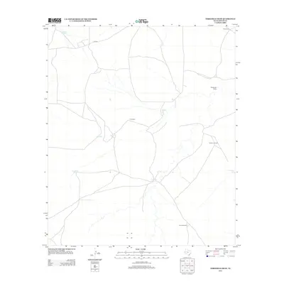 2012 Map of Threemile Draw, 2012 Print