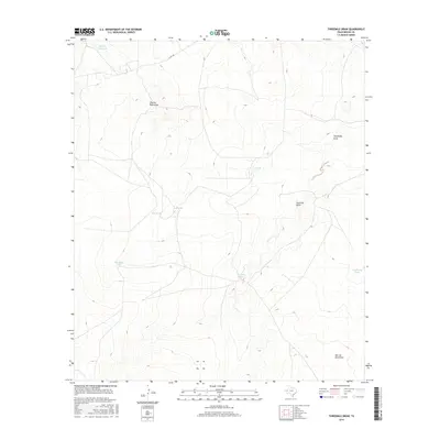2016 Map of Threemile Draw, 2016 Print