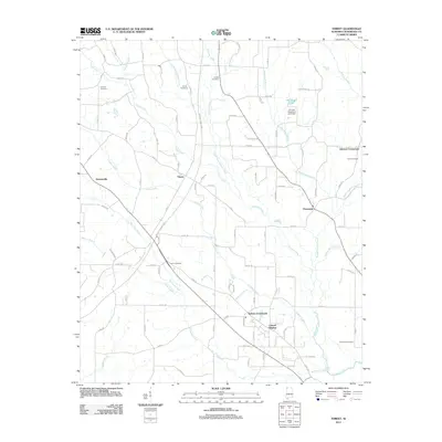2011 Map of Threet, 2011 Print
