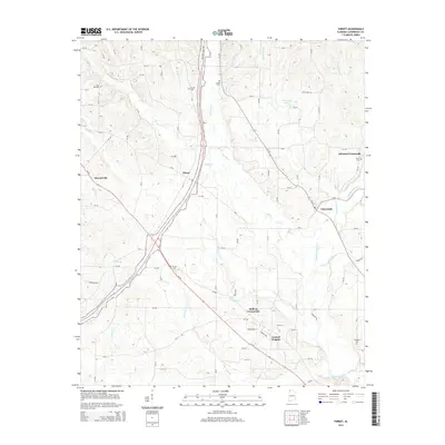 2014 Map of Threet, 2014 Print