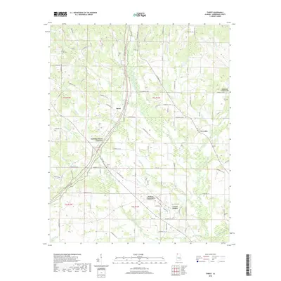2018 Map of Threet, 2018 Print