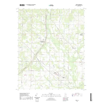 2020 Map of Threet, 2020 Print