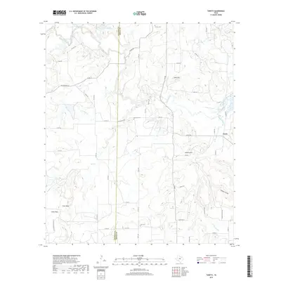 2019 Map of Thrifty, 2019 Print