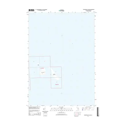 2014 Map of Thunder Bay Island, 2014 Print