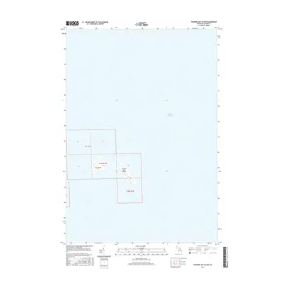 2017 Map of Thunder Bay Island, 2017 Print