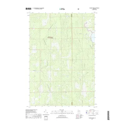 2018 Map of Thunder Creek, 2018 Print