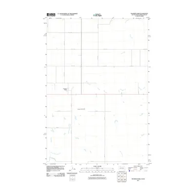 2011 Map of Thunder Hawk, 2011 Print