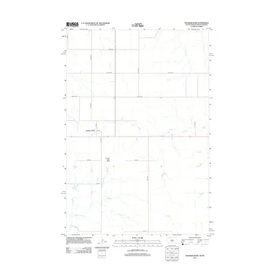 2012 Map of Thunder Hawk, 2012 Print