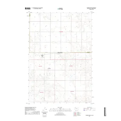 2017 Map of Thunder Hawk, 2017 Print