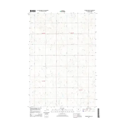 2015 Map of Thunder Hawk SE, 2015 Print
