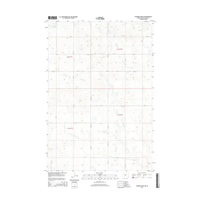 2015 Map of Thunder Hawk SW, 2015 Print