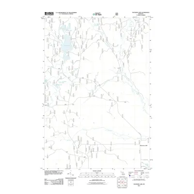 2011 Map of Thunder Lake, 2011 Print