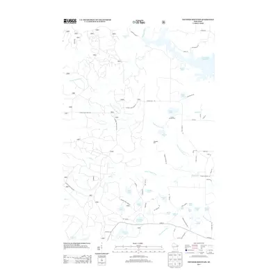 2013 Map of Thunder Mountain, 2013 Print