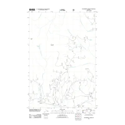 2011 Map of Thunderbolt Creek, 2011 Print